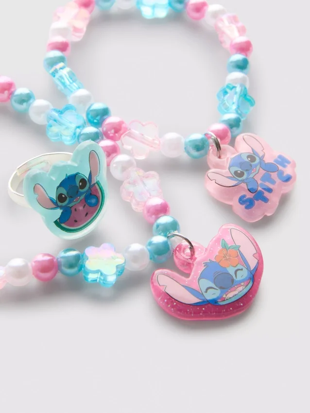 3-piece disney's stitch jewelry set