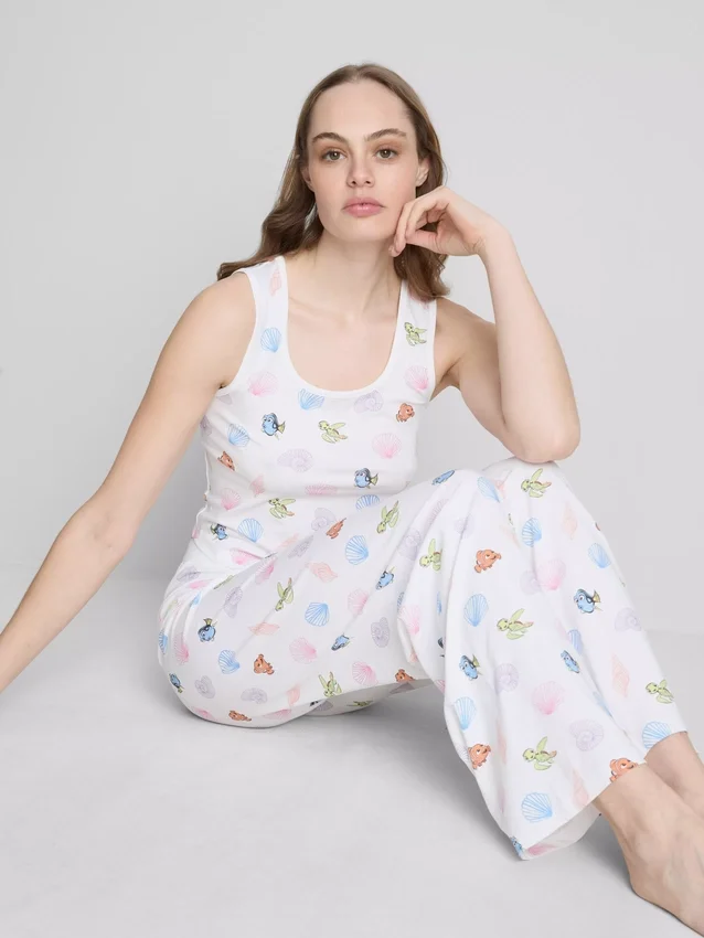 Disney pixar's finding nemo cotton rich graphic cami pajamas