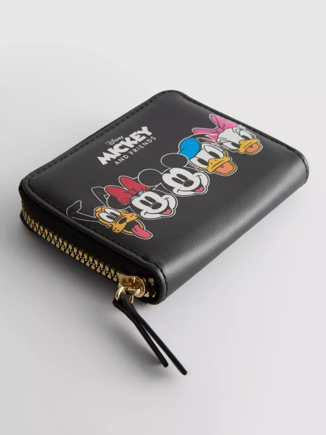Disney's mickey and friends small faux leather coin purse