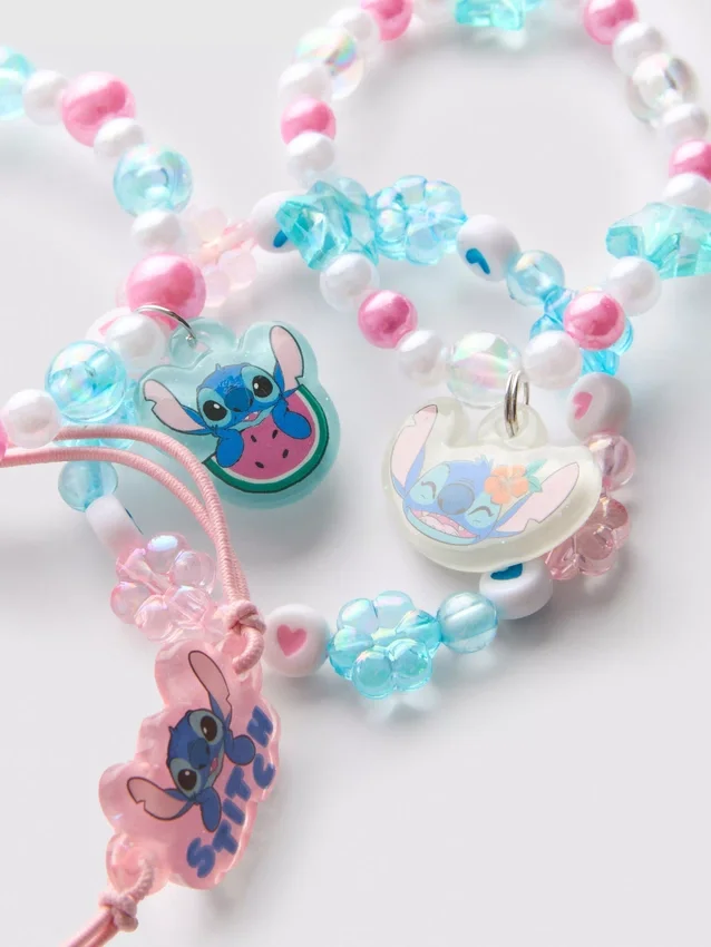 Disney's stitch 4pk bracelets