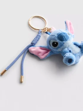 Disney’s stitch plush character keychain charm