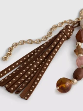 Paula echevarrÃa beaded tassel bag charm