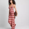 Paula echevarrÃa crochet v-neck maxi dress
