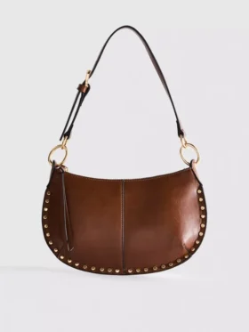 Paula echevarrÃa faux leather studded shoulder bag