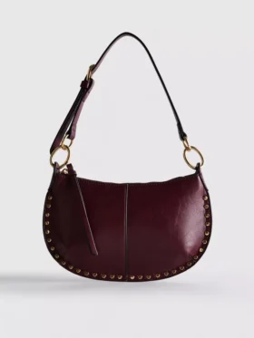 Paula echevarrÃa faux leather studded shoulder bag