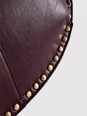 Paula echevarrÃa faux leather studded shoulder bag