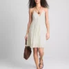 Paula echevarrÃa lace trim ruffle mini dress