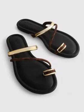 Paula echevarrÃa toe post sandals